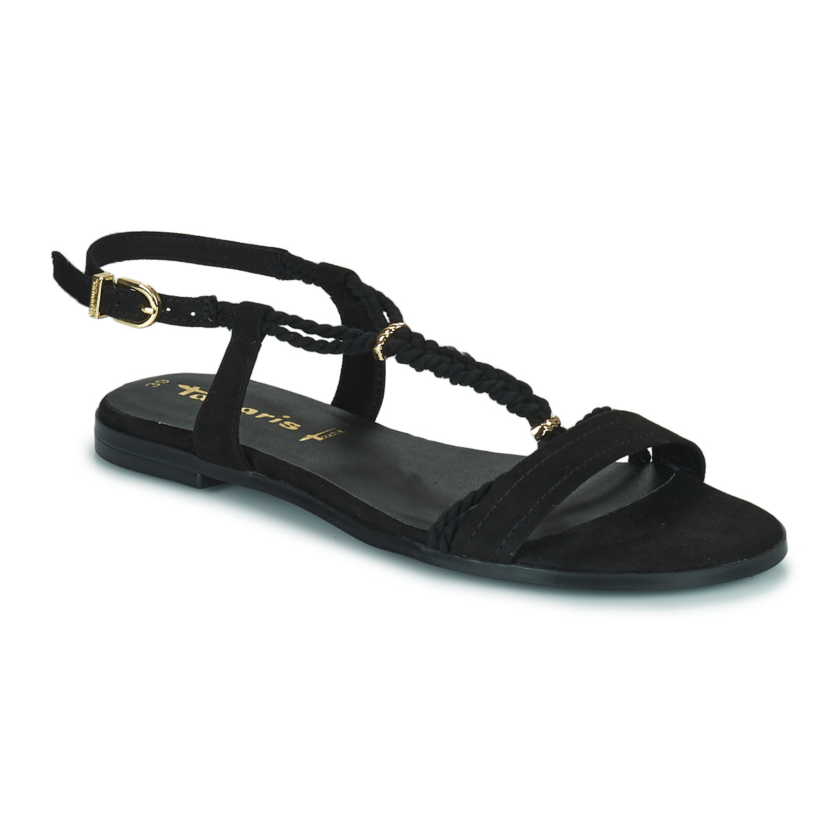 

Сандалии женские Tamaris 21645558 черные 36 EU, Черный, 21645558