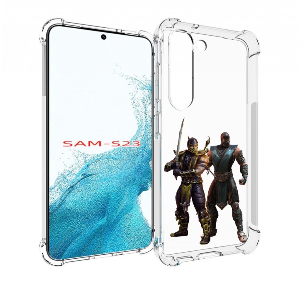 

Чехол MyPads Mortal-Kombat-1 для Samsung Galaxy S23, Прозрачный, Tocco