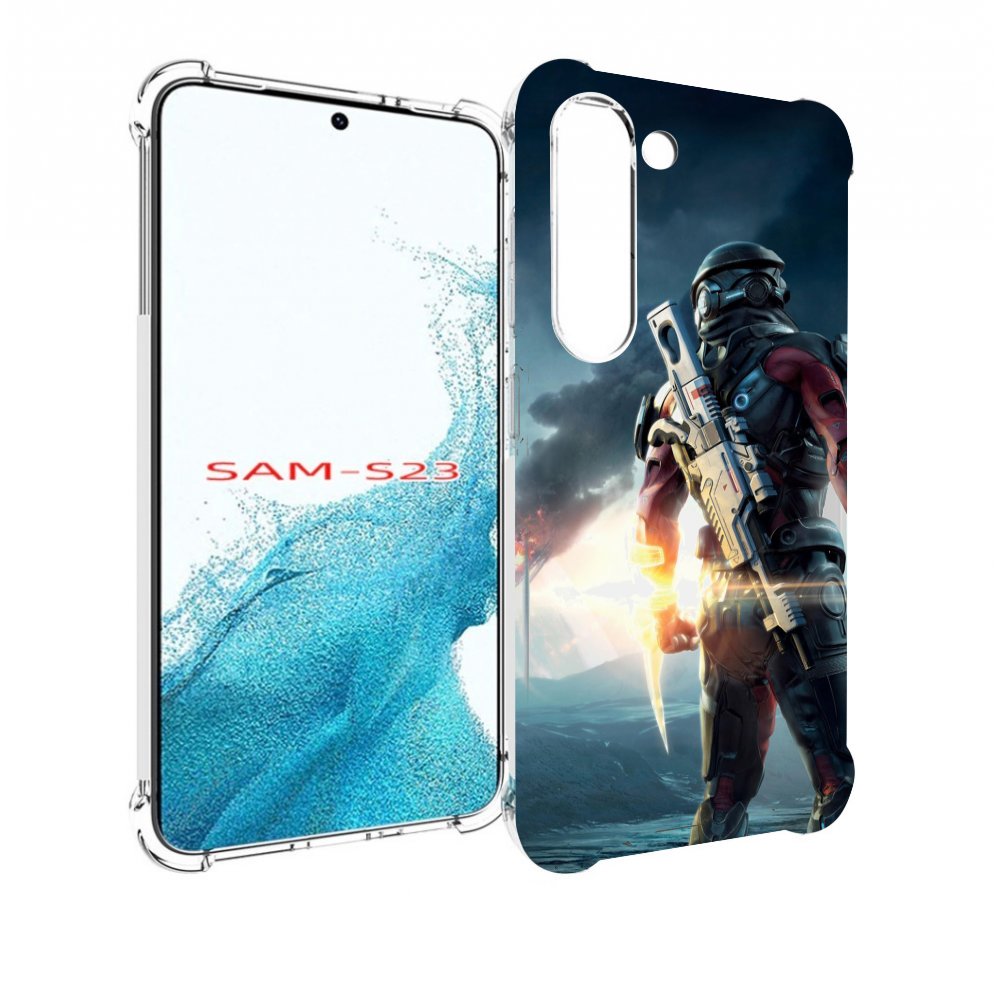 

Чехол Mypads Mass Effect Andromeda Ryder Для Samsung Galaxy S23, Прозрачный, Tocco
