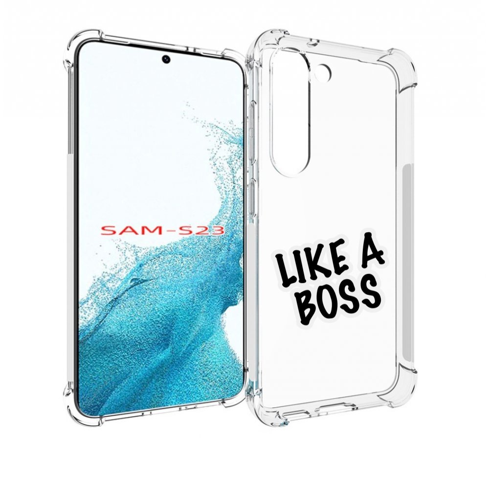 

Чехол MyPads Like-a-boss для Samsung Galaxy S23, Прозрачный, Tocco