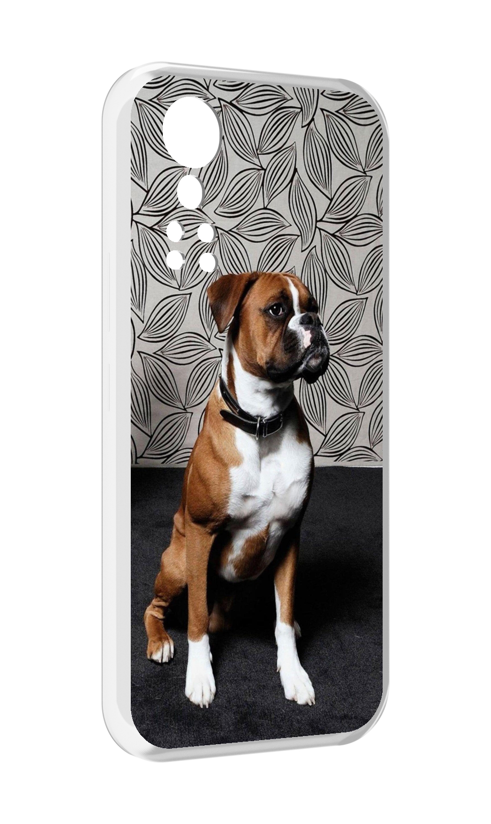 

Чехол MyPads боксер собака для ZTE Axon 30 5G / Axon 30S, Прозрачный, Tocco