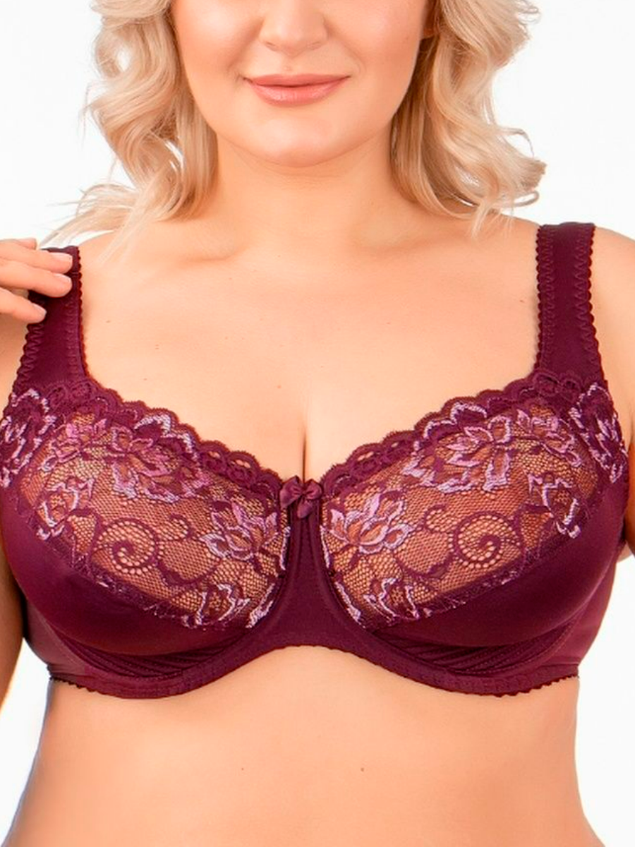 

Бюстгальтер женский AMITEYA 300 бордовый, 300