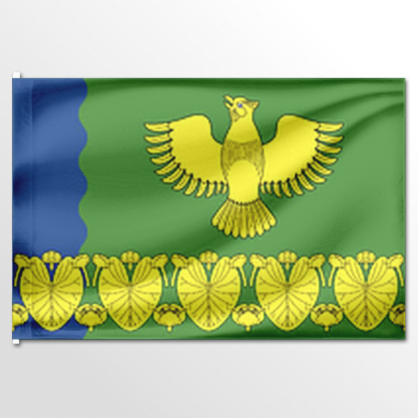 

Флаг ЦТП ФЕНИКС Гончаровского сельского поселения 135x90 см, 6523-135x90