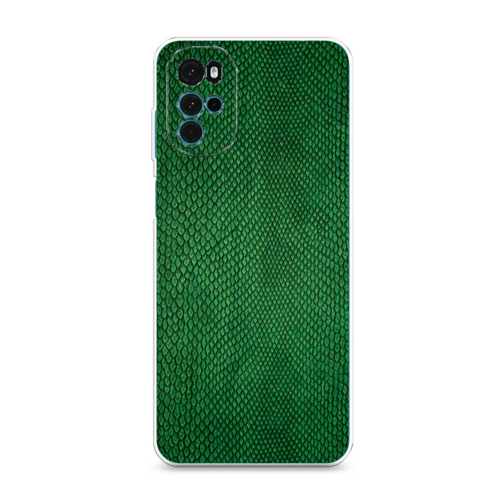 

Чехол Awog на Motorola Moto G22 "Изумрудная змея", Разноцветный, 243150-3