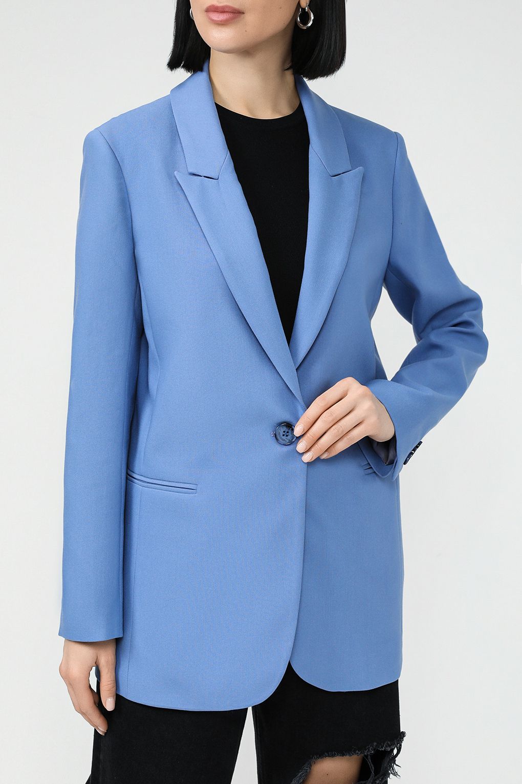 

Пиджак женский Belucci BL24014216 синий XL, BL24014216