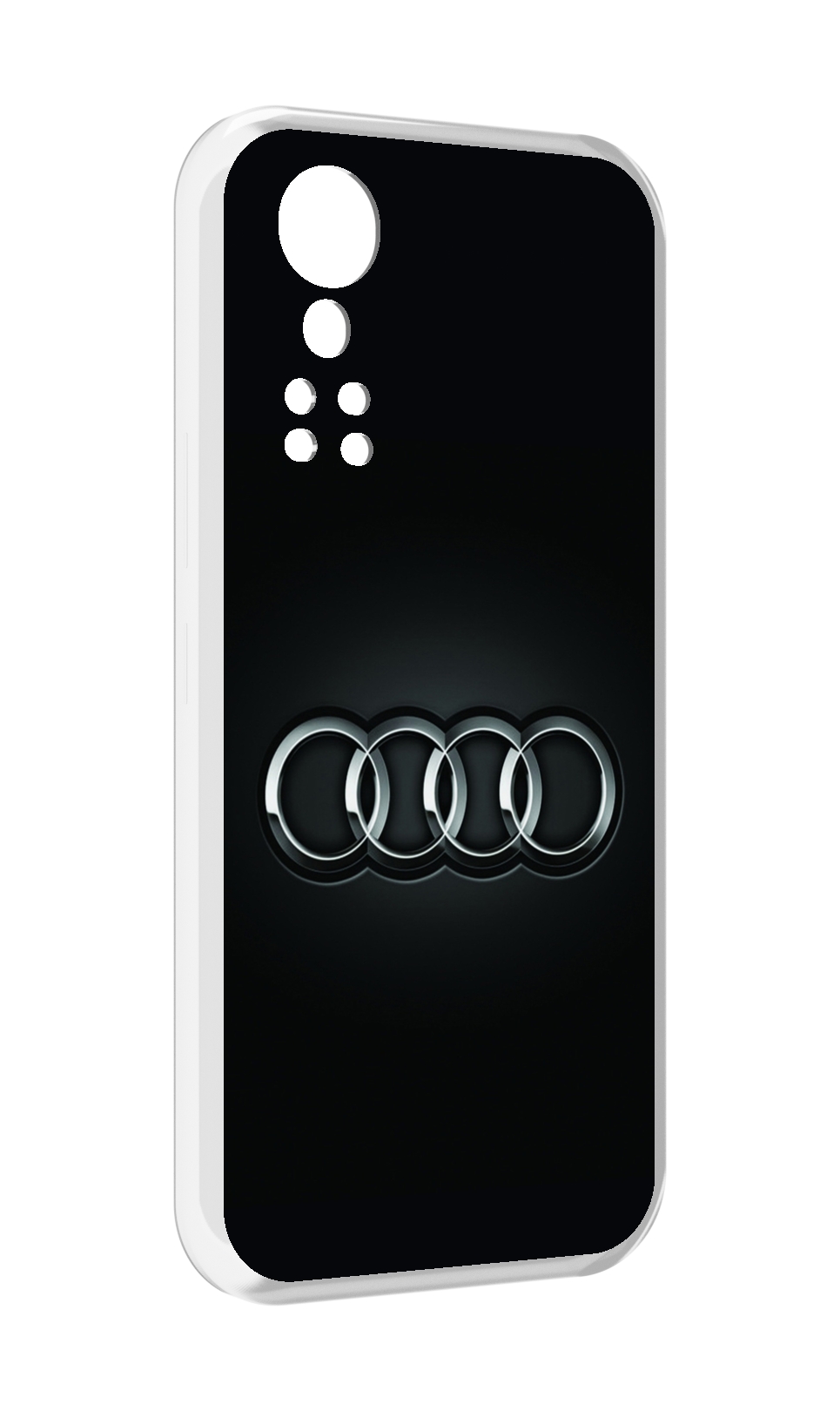 

Чехол MyPads ауди audi 2 для ZTE Axon 30 5G / Axon 30S, Прозрачный, Tocco