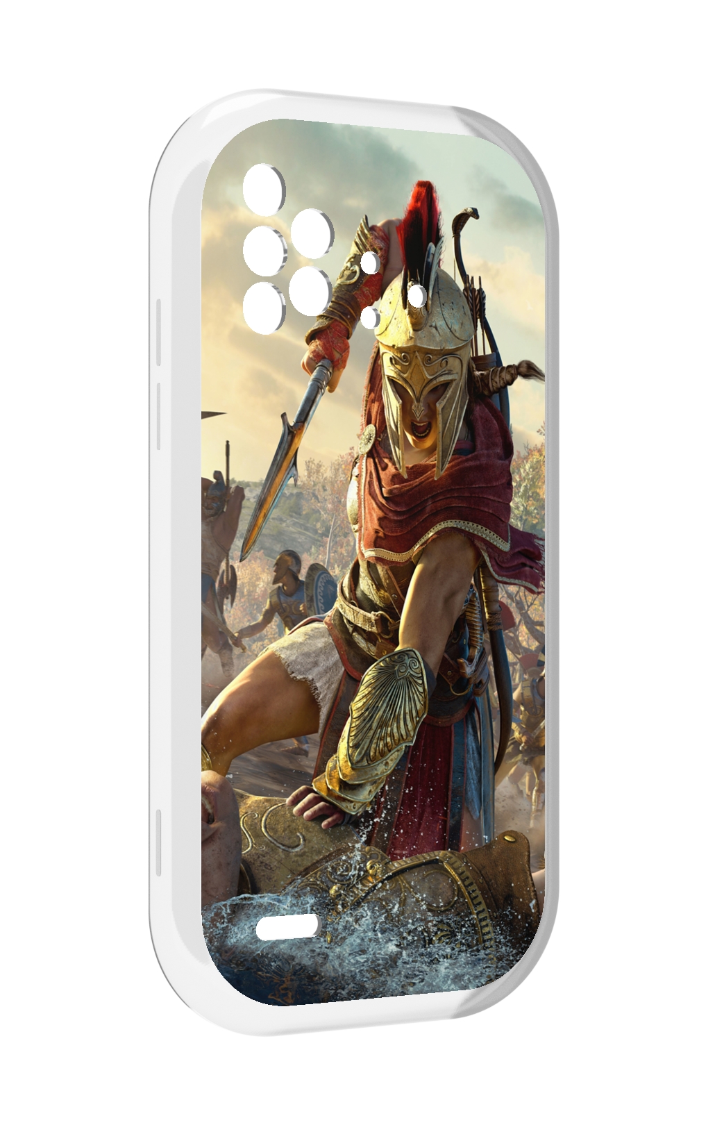 

Чехол MyPads Assassin's Creed Odyssey Kassandra мужской для UMIDIGI Bison X10 / X10 Pro, Прозрачный, Tocco