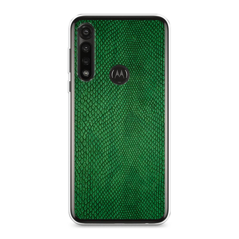 

Чехол Awog на Motorola Moto G Power 2020 "Изумрудная змея", Разноцветный, 242650-3