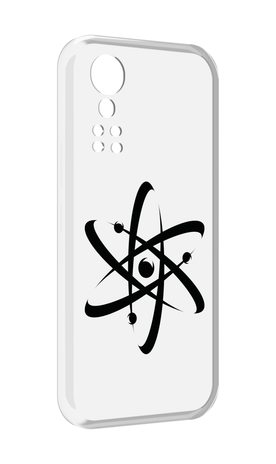 

Чехол MyPads атом для ZTE Axon 30 5G / Axon 30S, Прозрачный, Tocco