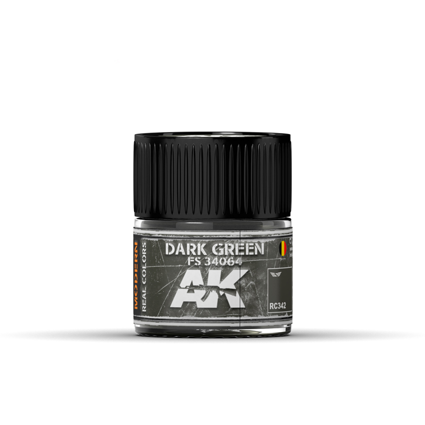 

Краска акриловая AK Interactive Темно-зеленый FS 34064 RC342