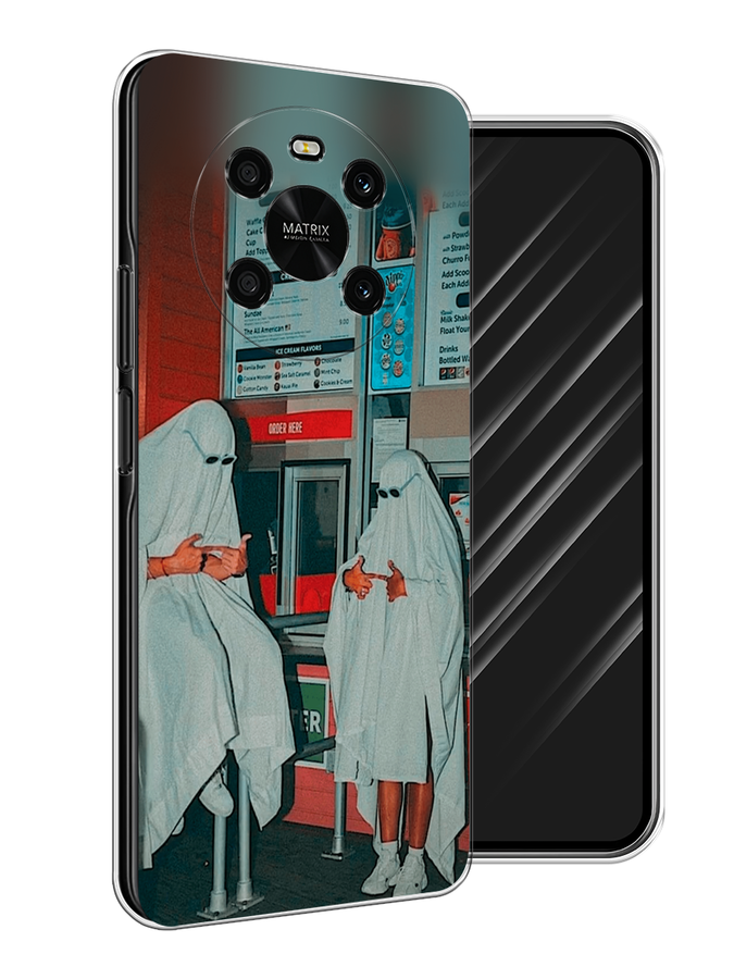 

Чехол Awog на Honor X9 4G/Magic4 Lite 4G "Chillin Killin", Разноцветный, 6108150-9