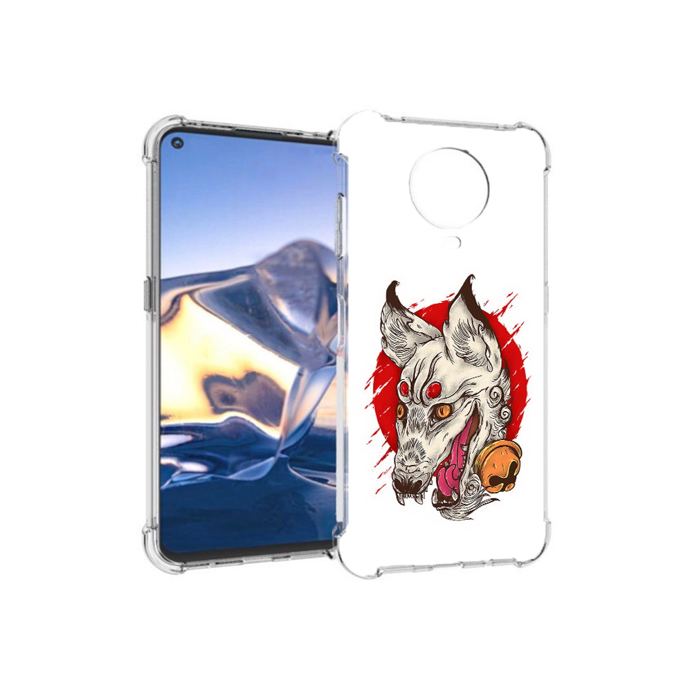

Чехол MyPads Tocco для Nokia G10 страшная собака (PT171673.98.627), Tocco