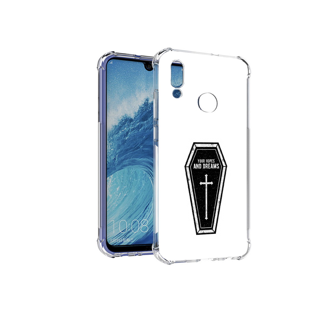 

Чехол MyPads Tocco для Huawei P Smart (2019) гроб с мечтами, Прозрачный, Tocco