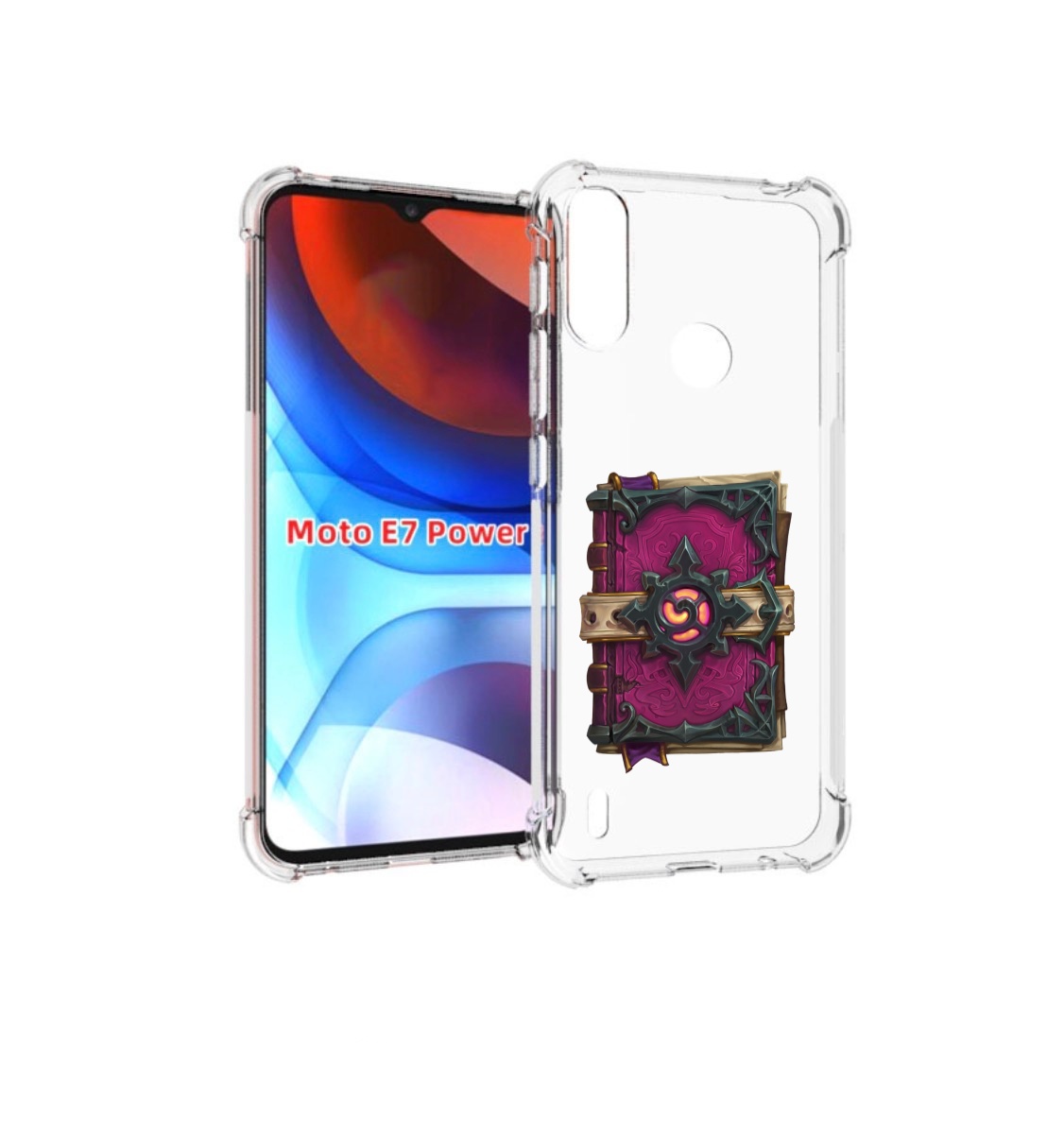 

Чехол MyPads Hearthstone для Motorola Moto E7 Power, Прозрачный, Tocco