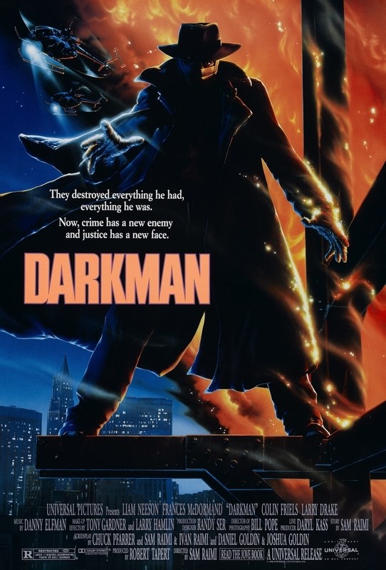 

Постер к фильму "Человек тьмы" (Darkman) A4