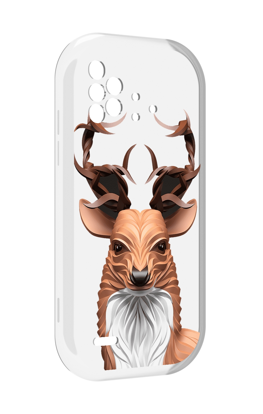 

Чехол MyPads 3D-олень для UMIDIGI Bison X10 / X10 Pro, Прозрачный, Tocco