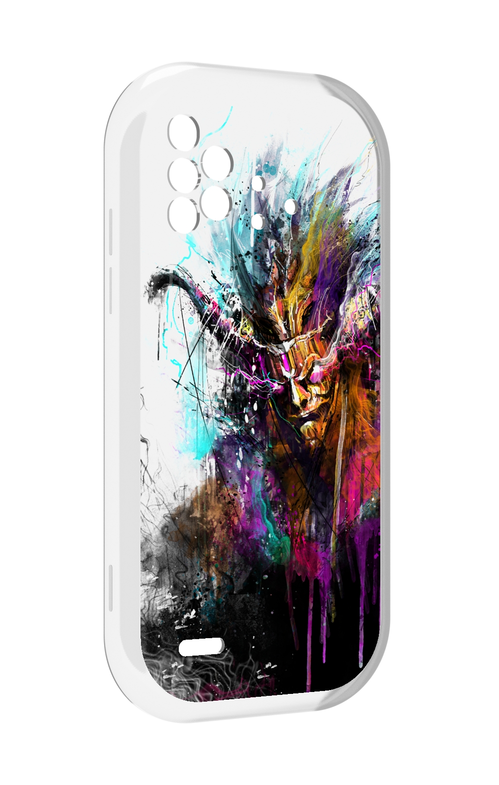 

Чехол MyPads яркий дьявол для UMIDIGI Bison X10 / X10 Pro, Прозрачный, Tocco