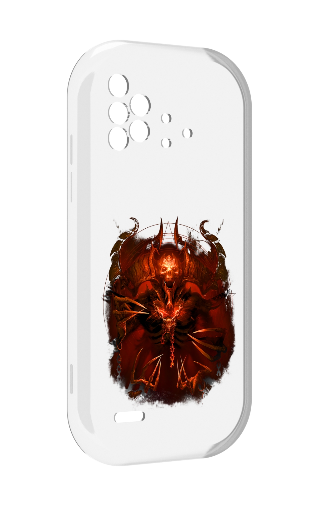

Чехол MyPads яркий демон для UMIDIGI Bison X10 / X10 Pro, Прозрачный, Tocco