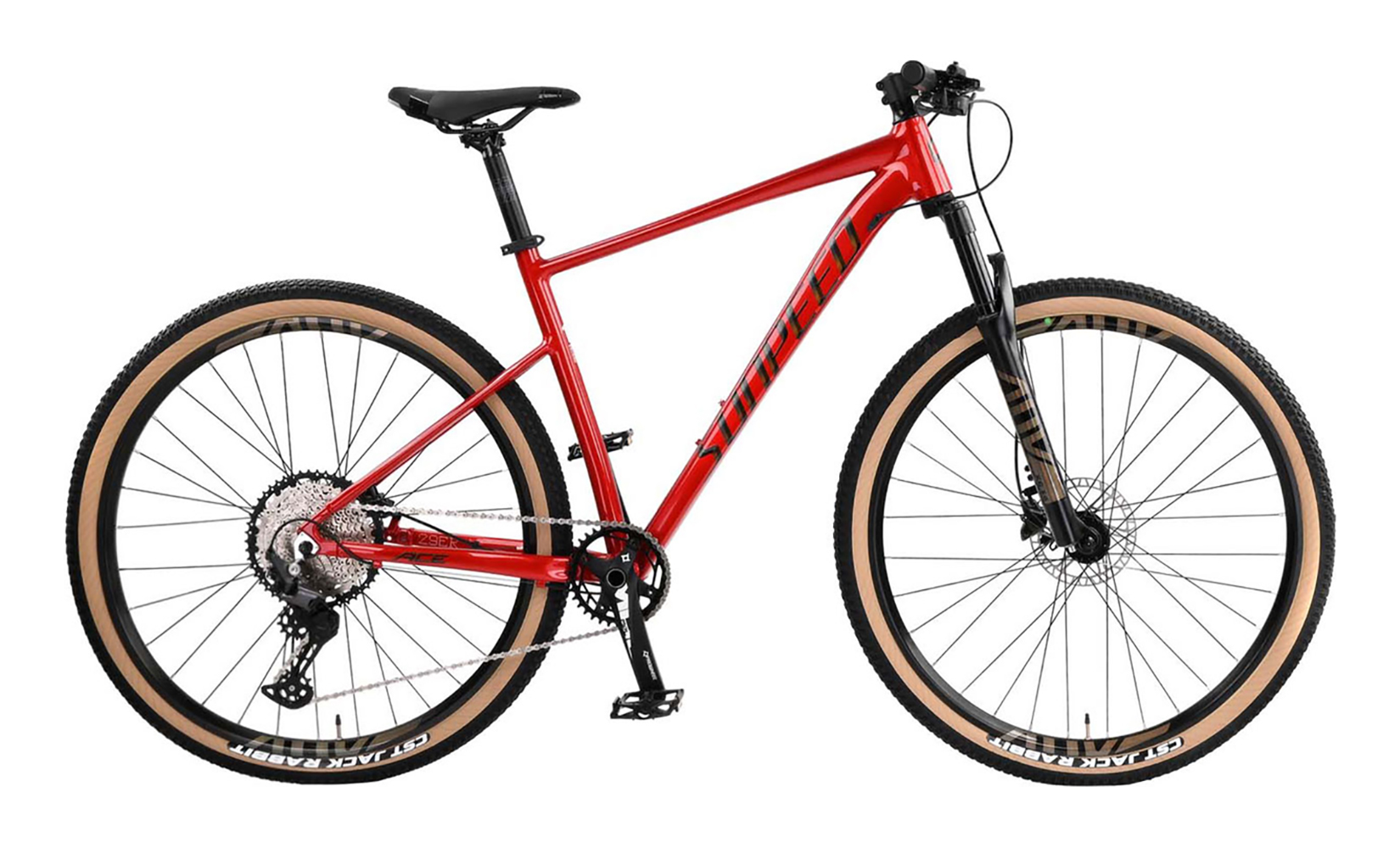 Велосипед Sunpeed Ace 27.5, 2024, Red/Red, 17