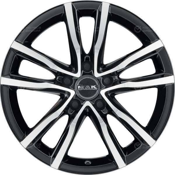 

Диск колесный 8x18/5x108 ET45 D72 Milano Black mirror