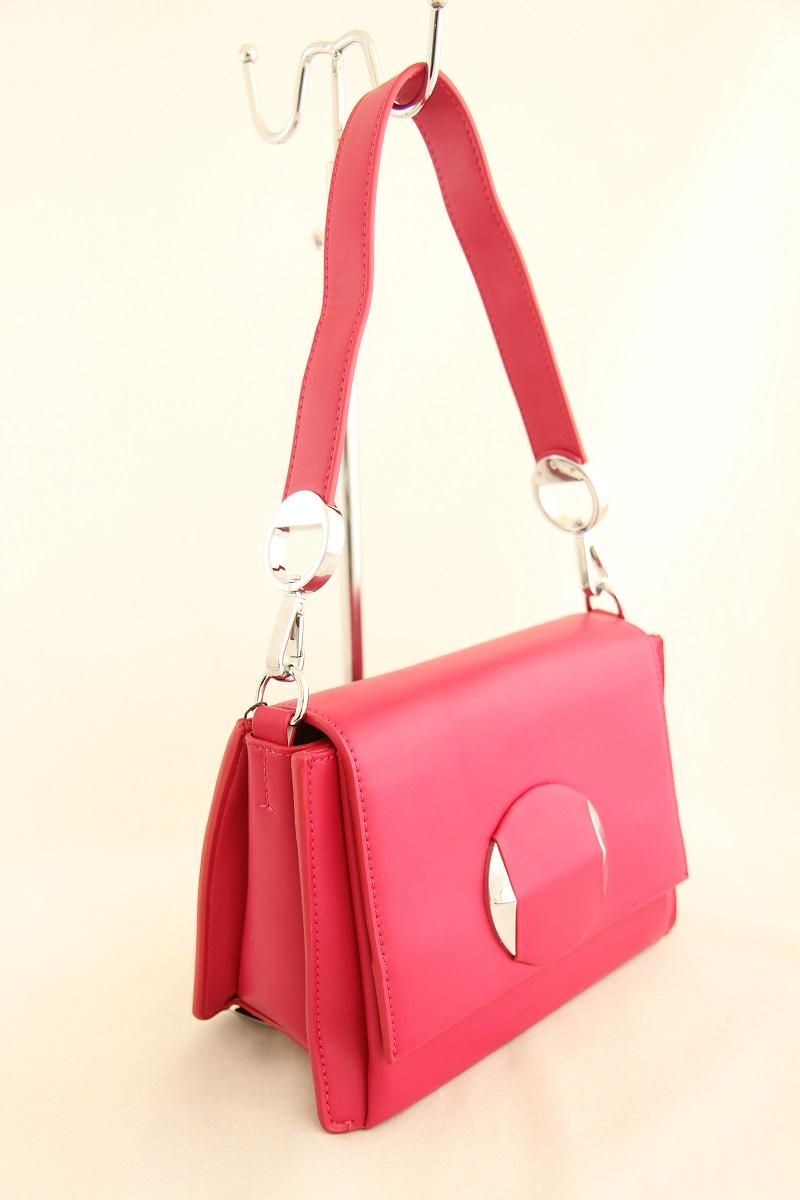 Сумка кросс-боди женская Polina & Eiterou 9240 розовая