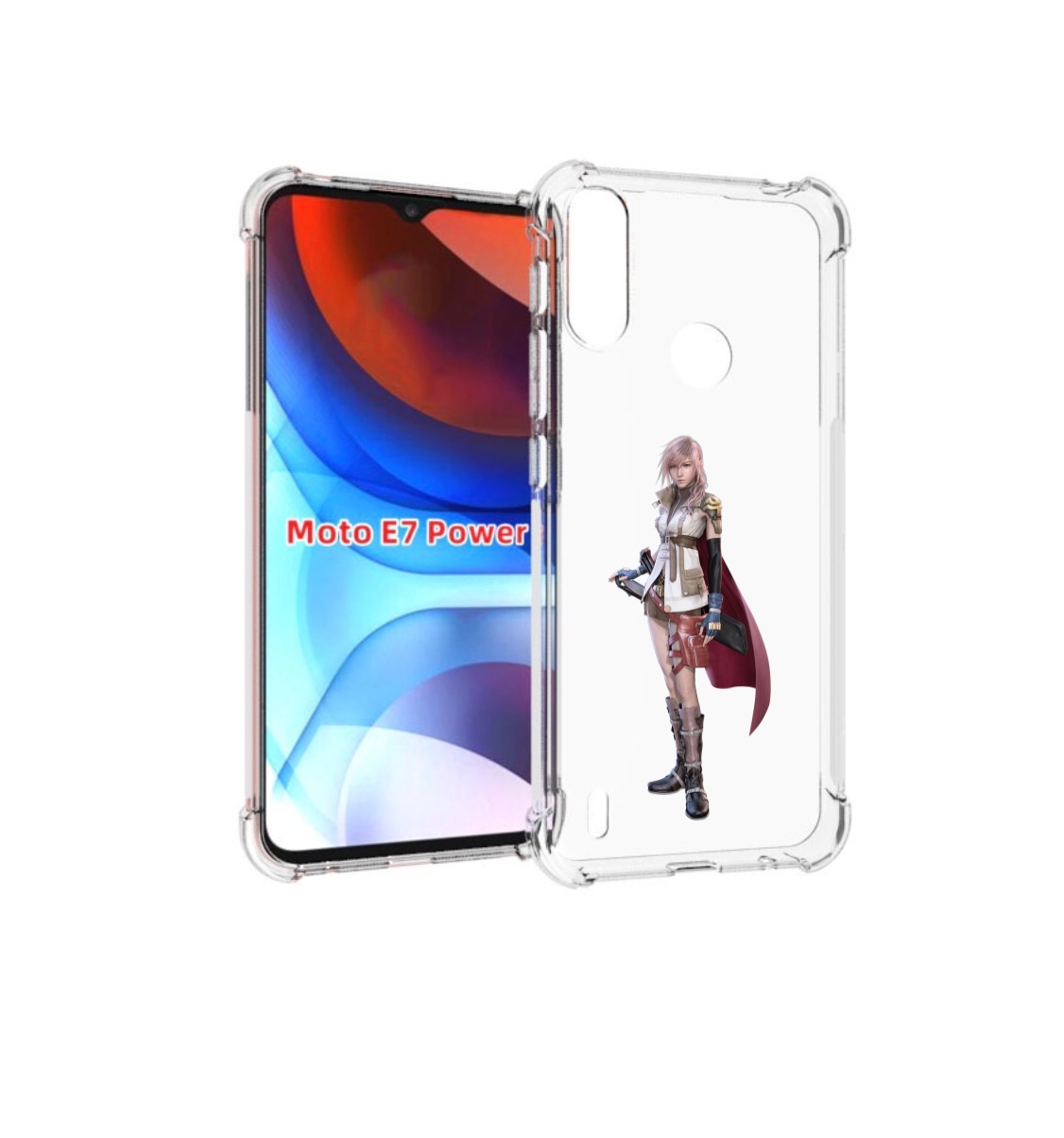 

Чехол MyPads Final-Fantasy для Motorola Moto E7 Power, Прозрачный, Tocco