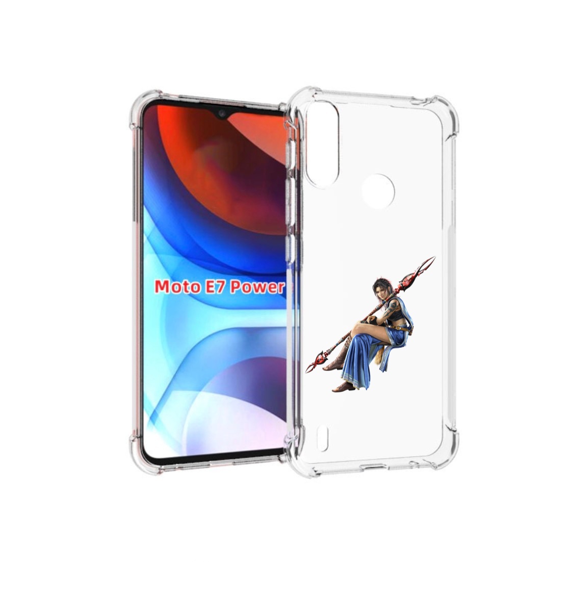 

Чехол MyPads Final-Fantasy-2 для Motorola Moto E7 Power, Прозрачный, Tocco