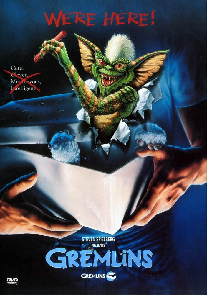 

Постер к фильму "Гремлины" (Gremlins) A4