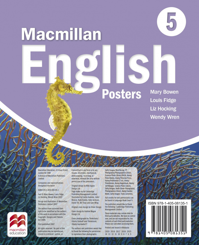 фото Книга macmillan english 5 posters macmillan elt