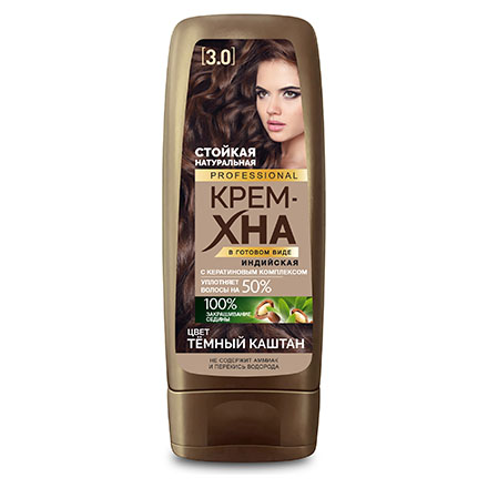 Крем-хна Fito, Professional 3.0, 140 мл шампунь для волос fito алоэ и жожоба 250 мл