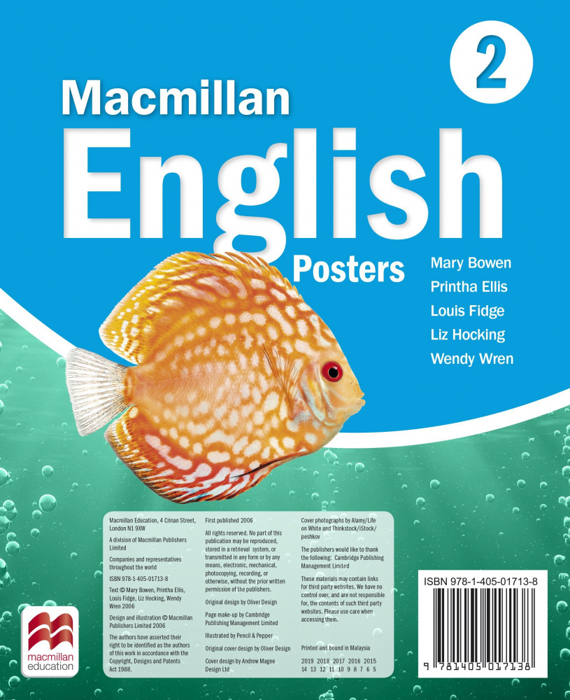 

Книга Macmillan English 2 Posters