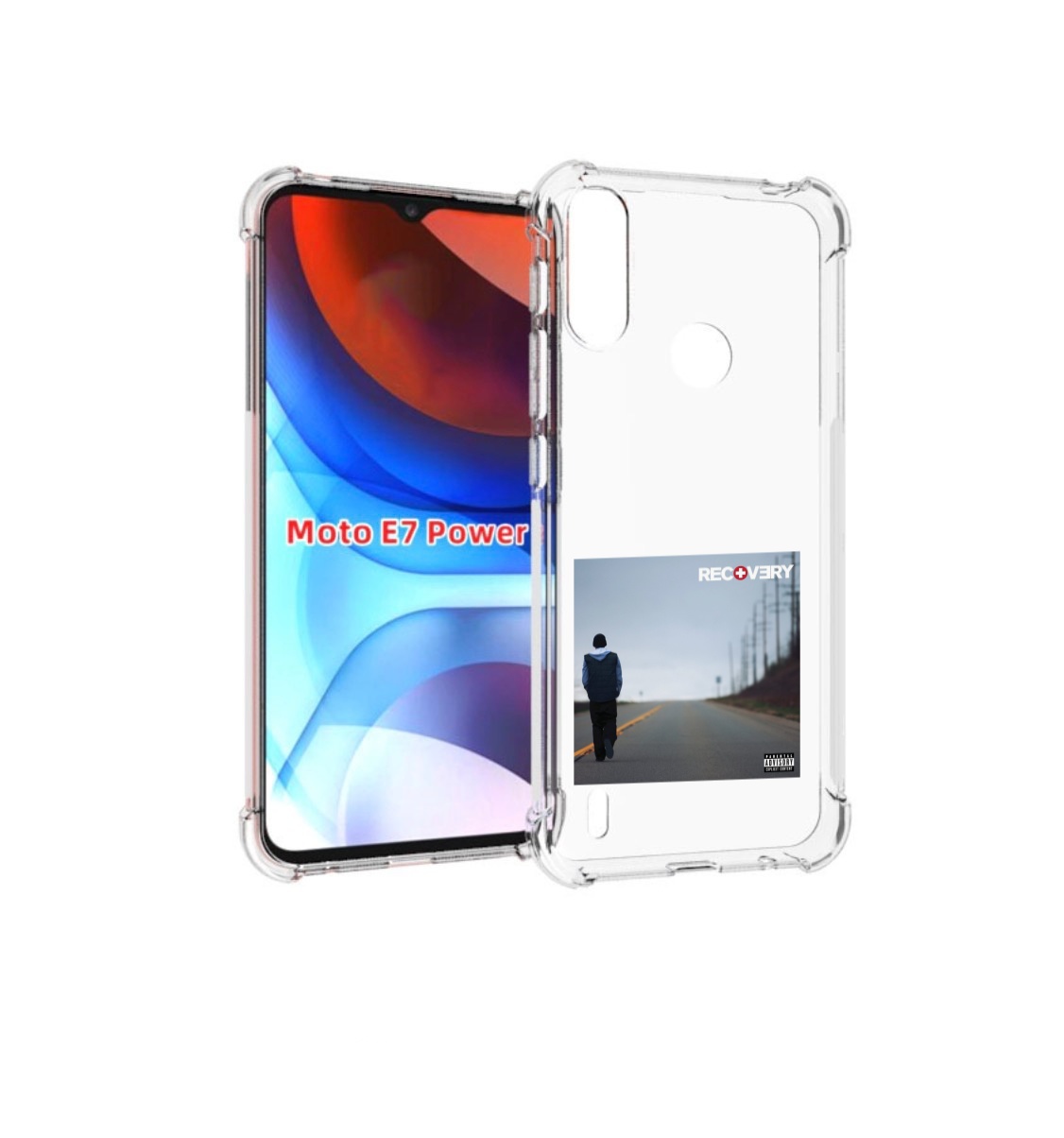 

Чехол MyPads Eminem RECOVERY для Motorola Moto E7 Power, Прозрачный, Tocco