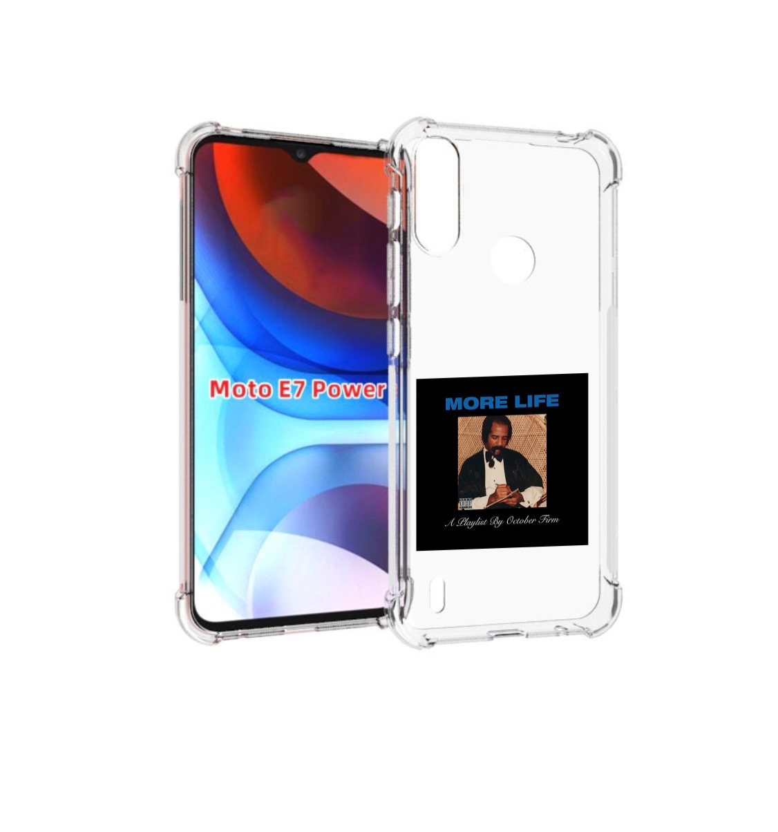 

Чехол MyPads Drake - More Life для Motorola Moto E7 Power, Прозрачный, Tocco