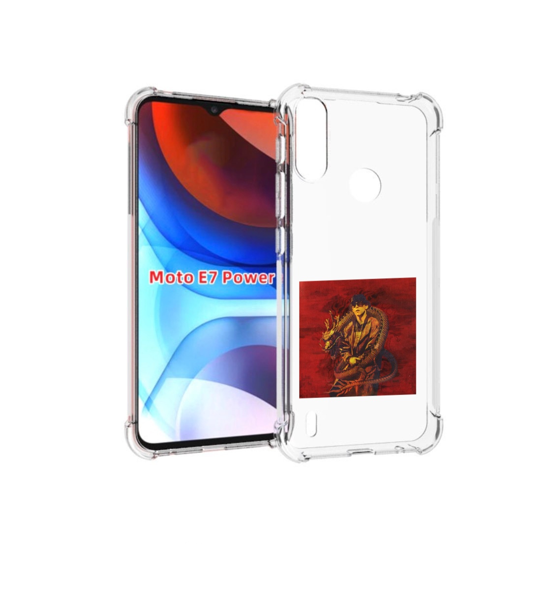 

Чехол MyPads Dragonborn Big Baby Tape для Motorola Moto E7 Power, Прозрачный, Tocco
