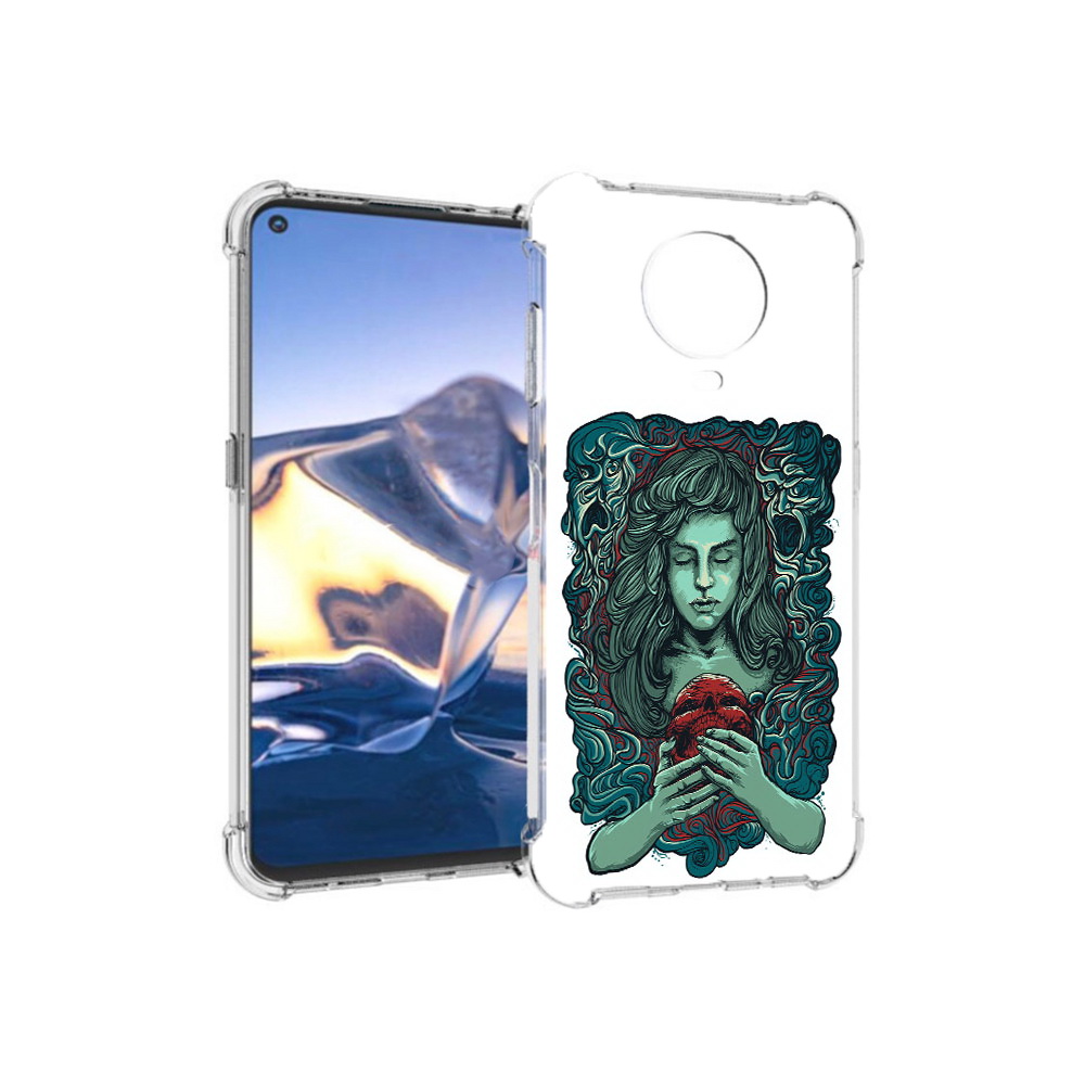 

Чехол MyPads Tocco для Nokia G10 спящая девушка (PT171673.98.619), Tocco