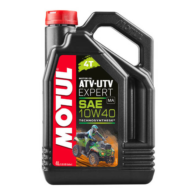 Моторное масло Motul полусинтетическое ATV-UTV Expert 4T 10W40 4л