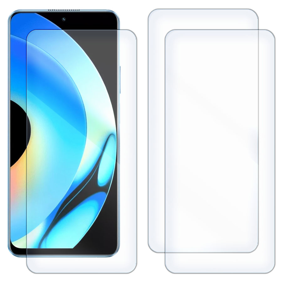 

Комплект из 3-x защитных гибридных стекол для Realme 10 Pro
