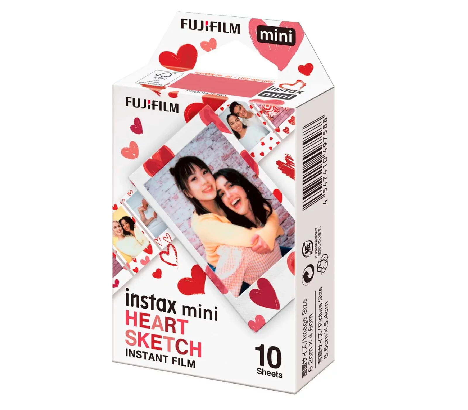 

Картридж для фотоаппарата Fujifilm Instax Mini Heart Sketch, Instax Mini Heart Sketch