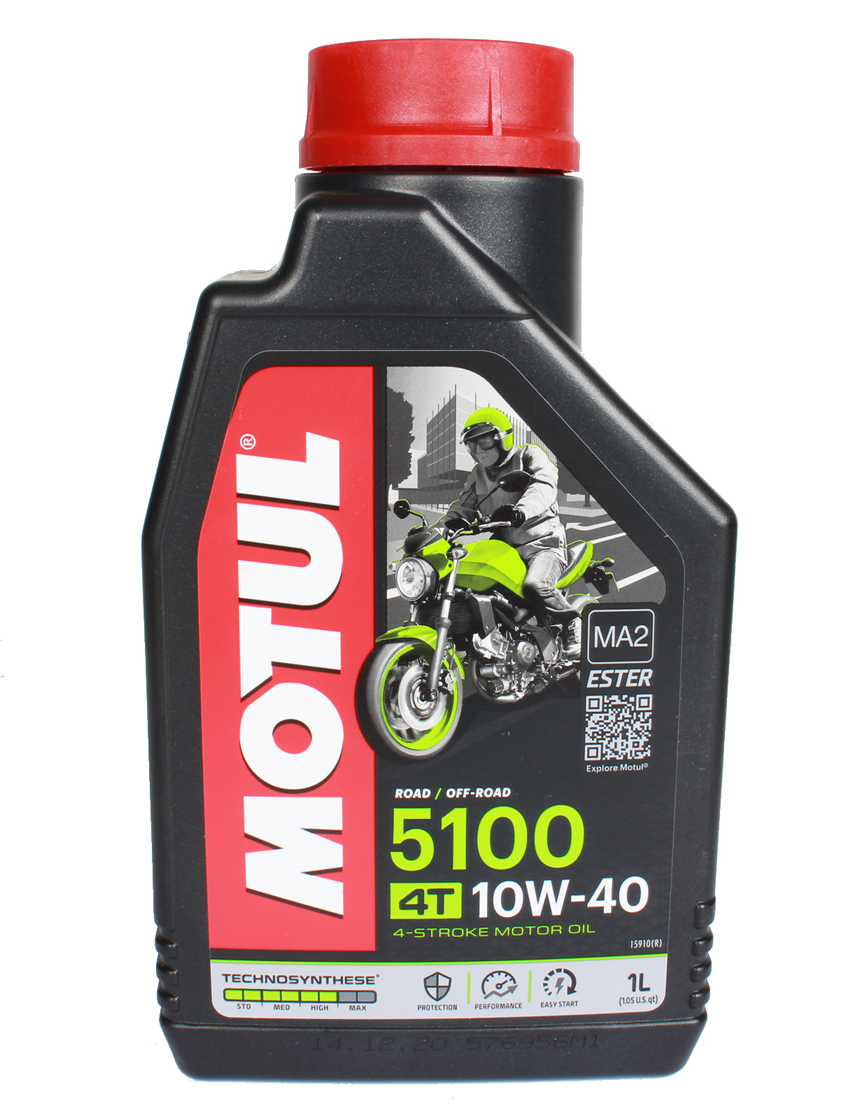 

Моторное масло Motul полусинтетическое 5100 4T 10W40 1л