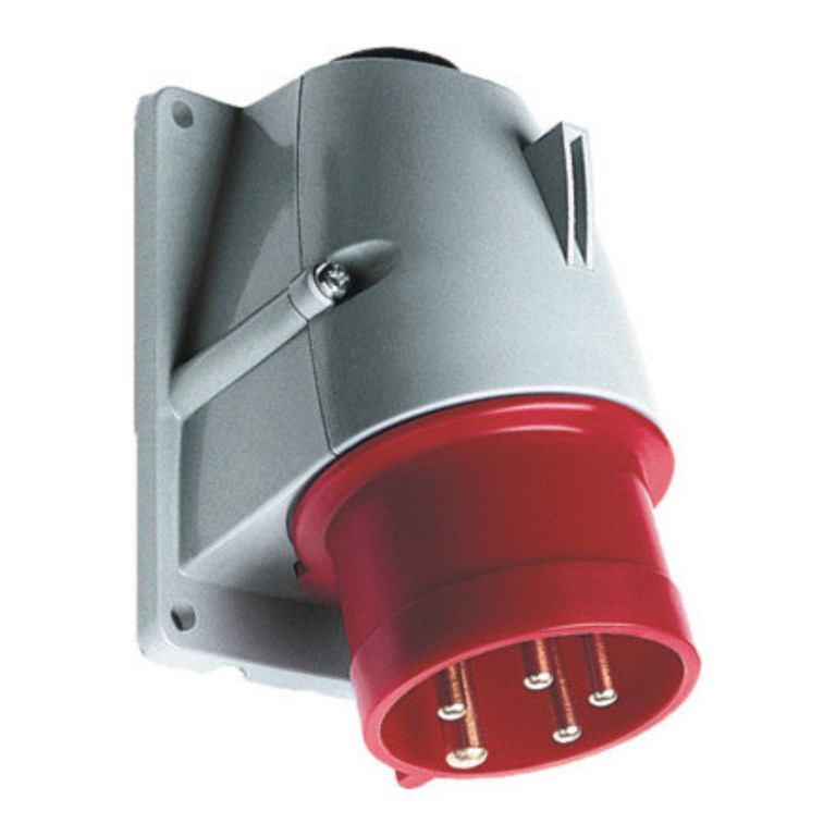 

Вилка эл. каб. 32А 3P+N+E IP44 для монтажа на поверхности ABB 2CMA193331R1000