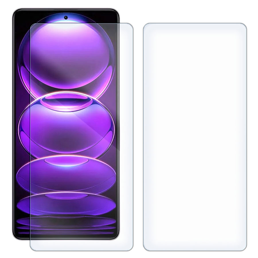 

Комплект из 2-x защитных гибридных стекол для Xiaomi Redmi Note 12 Pro
