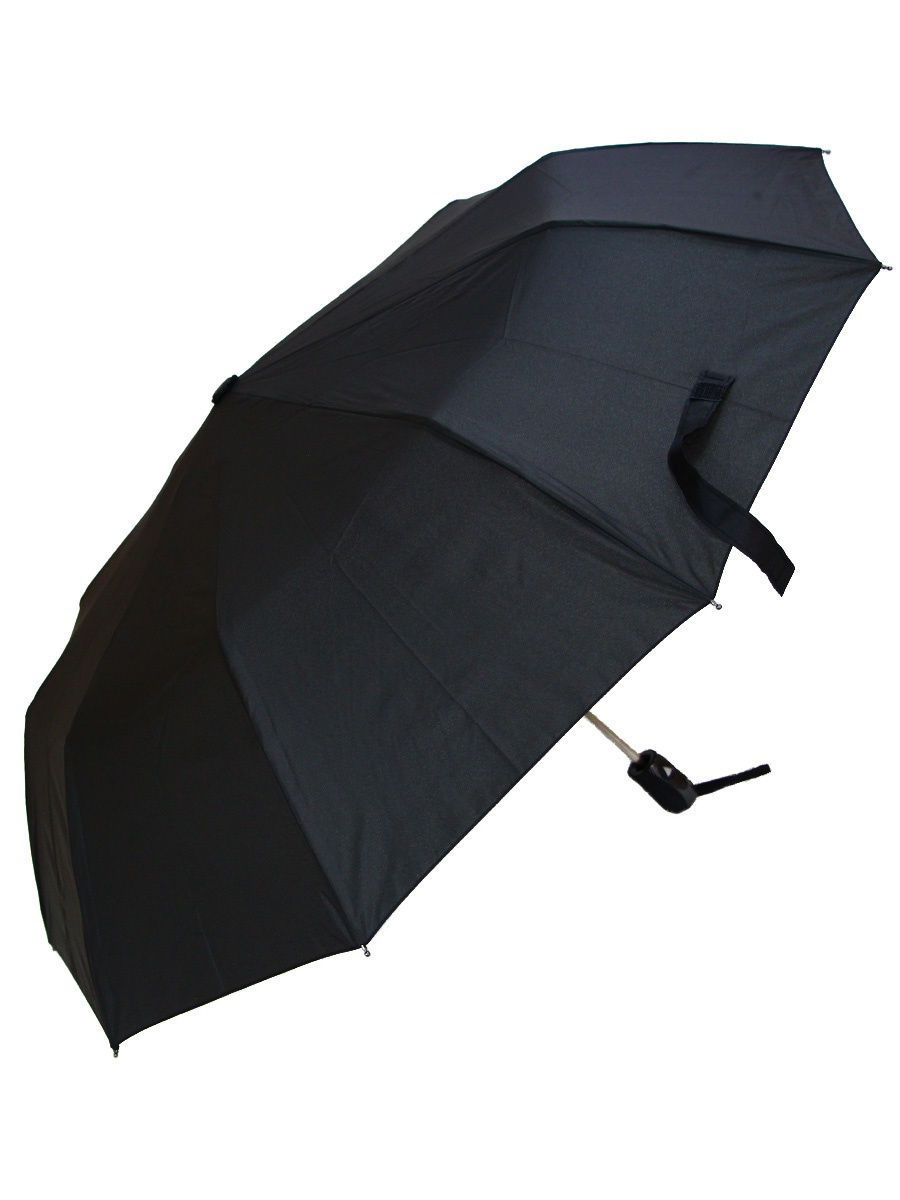 

Зонт складной мужской полуавтоматический Popular Umbrella 1047B черный, 1047B