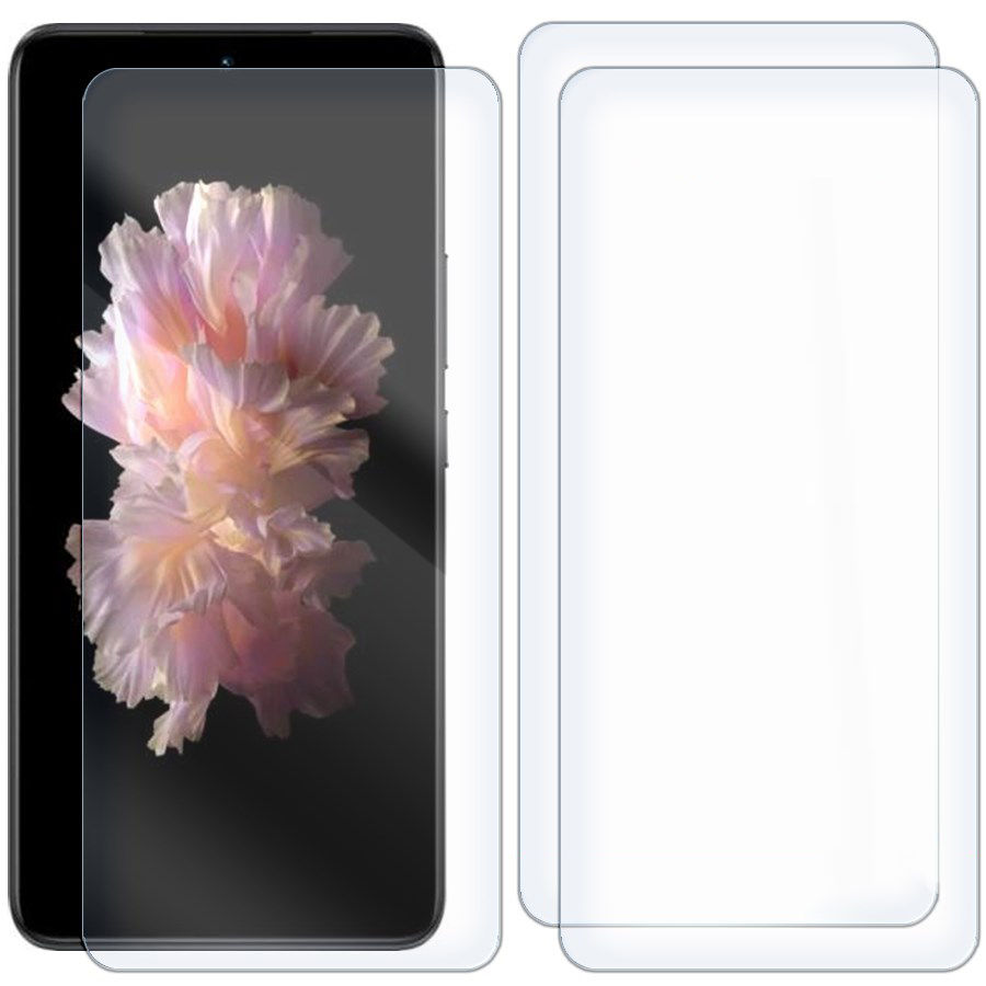 

Комплект из 3-x защитных гибридных стекол для Vivo X70T