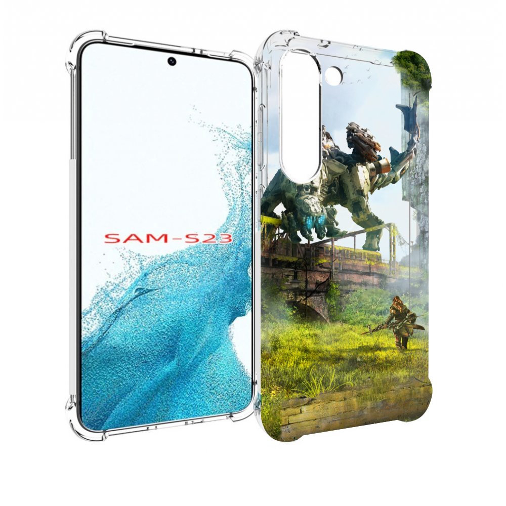 

Чехол MyPads Horizon Zero Dawn для Samsung Galaxy S23, Прозрачный, Tocco