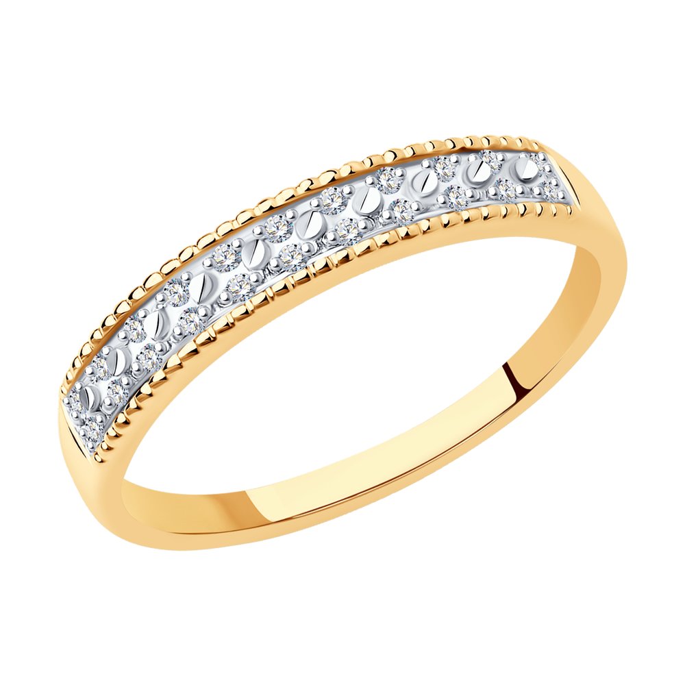 

Кольцо из красного золота с бриллиантом р. , SOKOLOV Diamonds 1012173, 1012173