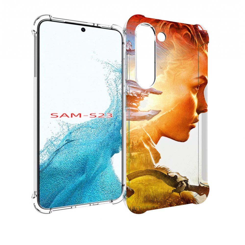 

Чехол MyPads Horizon Zero Dawn art для Samsung Galaxy S23, Прозрачный, Tocco