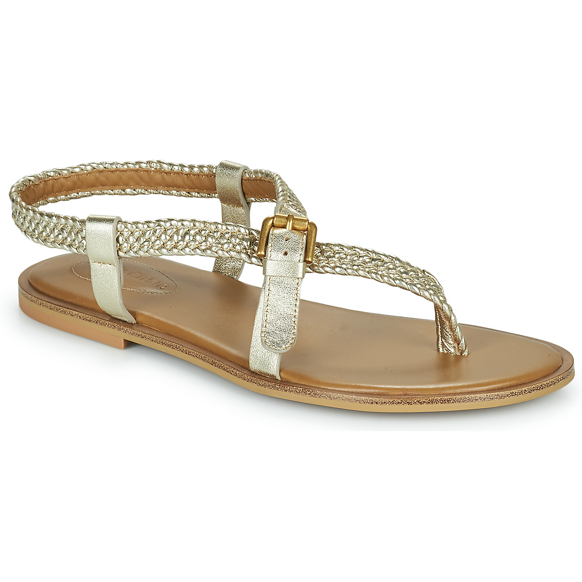 

Сандалии женские See by Chloe 21325685 золотистые 35 EU, Золотистый, 21325685