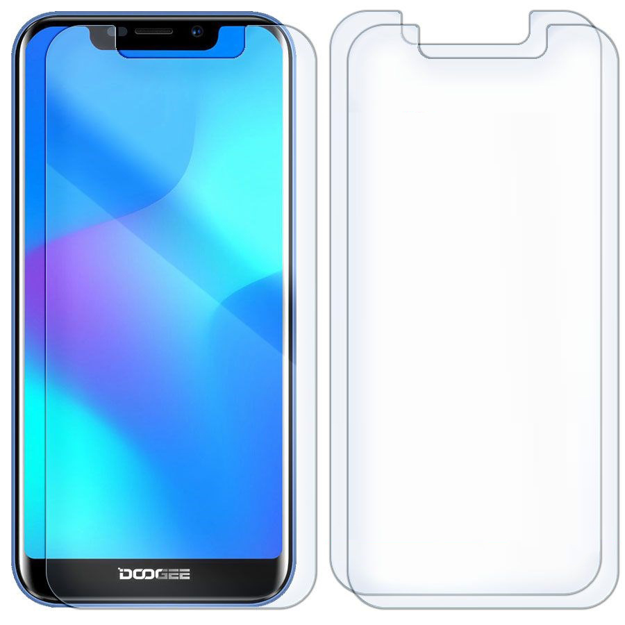 

Комплект из 3-x защитных гибридных стекол для Doogee X70