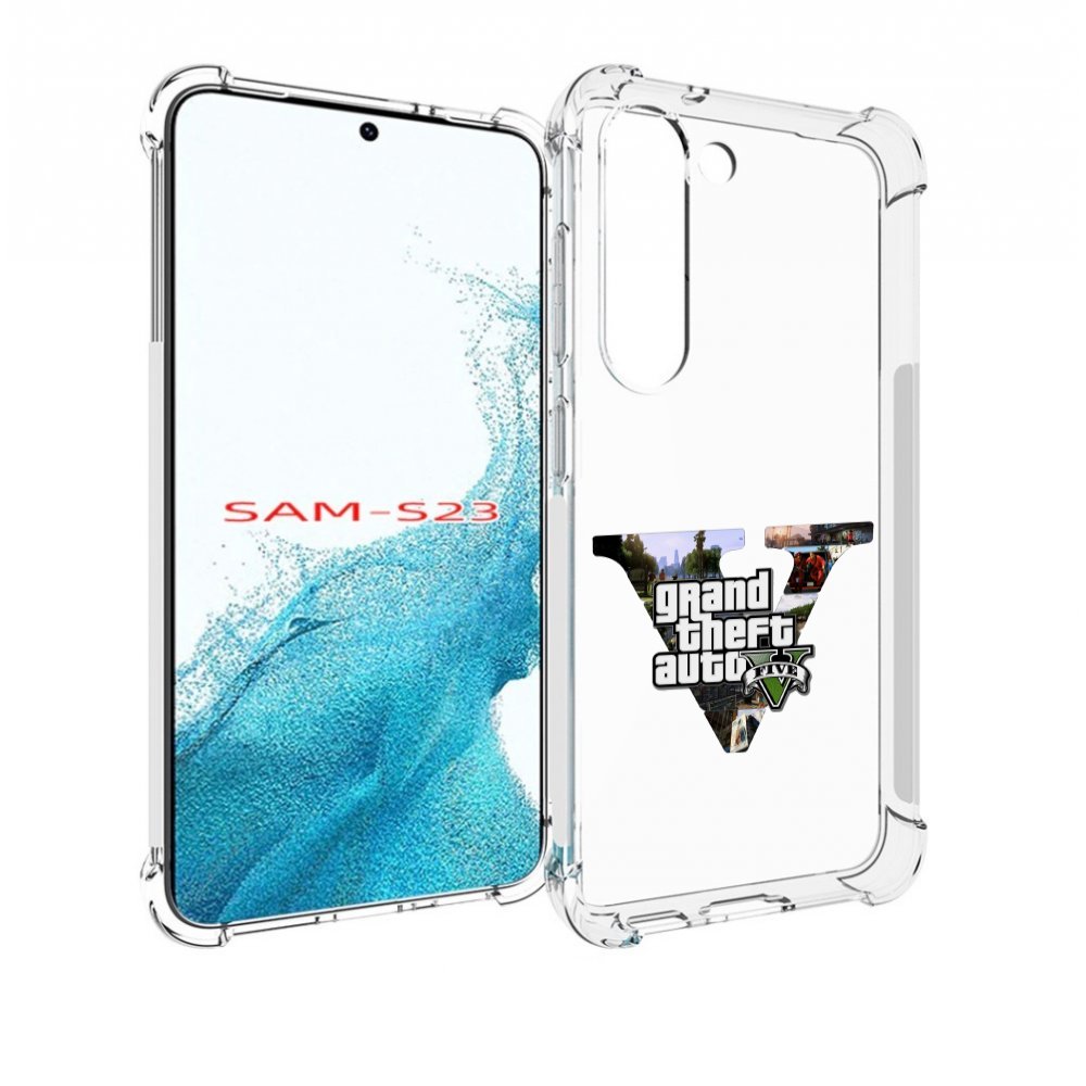 

Чехол MyPads GTA 5 логотип для Samsung Galaxy S23, Прозрачный, Tocco