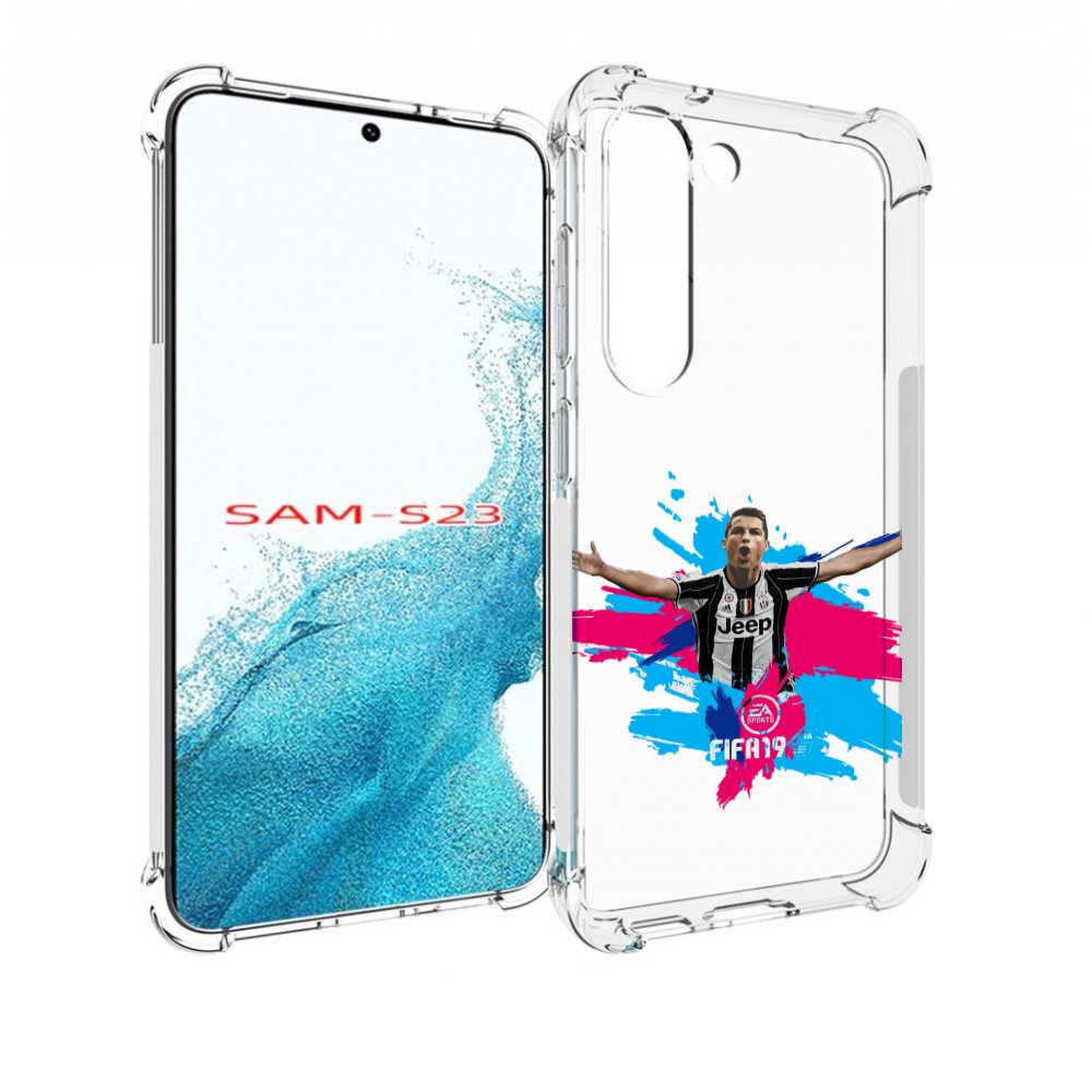 

Чехол MyPads Fifa-2019-2020-2021-2022 мужской для Samsung Galaxy S23, Прозрачный, Tocco
